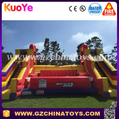 2017 Inflatable Battle Zone Game gladiator
