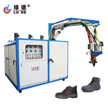 PU Safety Shoe Injection Machine with Dual Color and Density Options