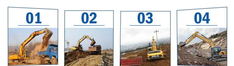 used Komatsu crawler excavators