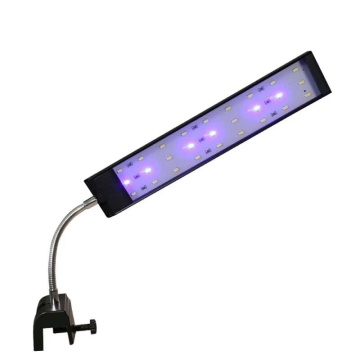 Aquarium -LED -Clip an Licht