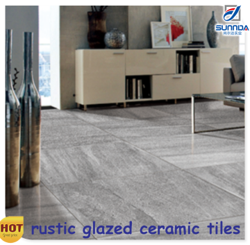 on sale cheap chinese porcelain tiles, grey ceramic non slip rustic 3d printing cement tiles