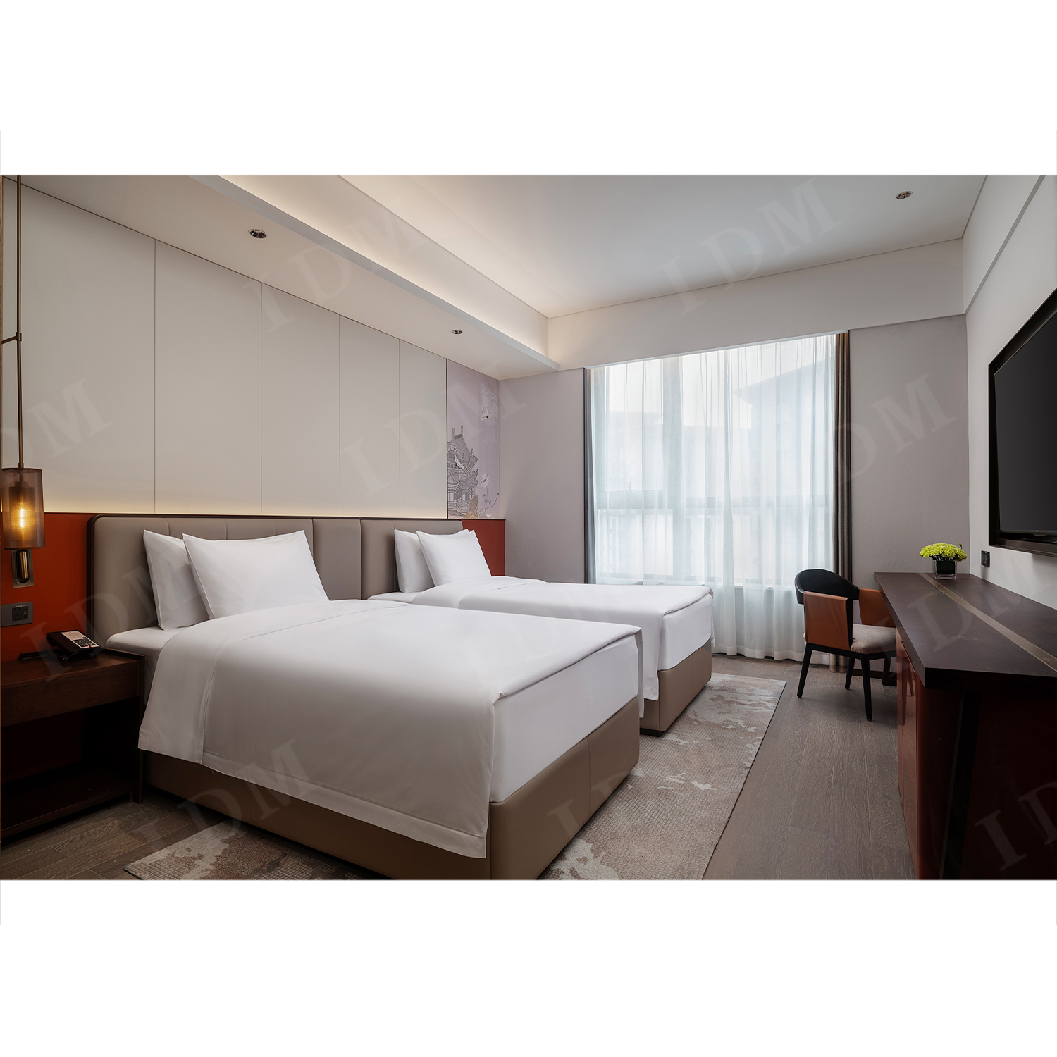 5 Star Modern hotel Bedroom Furniture Set