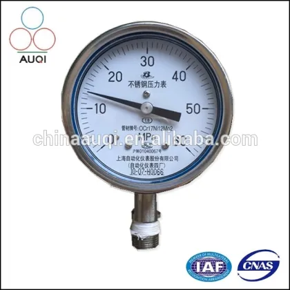 Freon Wika Pressure Gauge en 837-1 Pirce for Industry