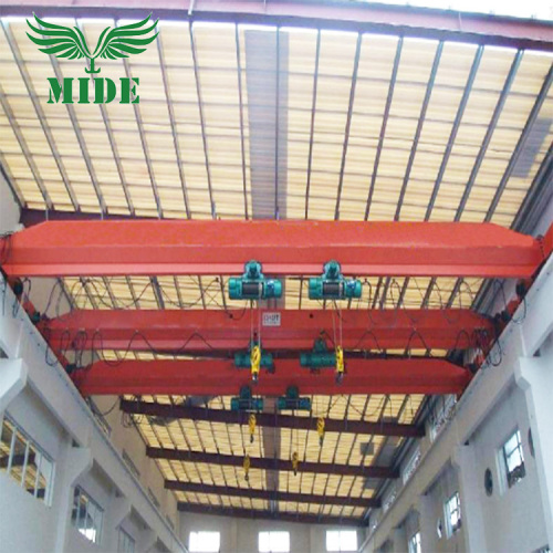 LDE type double hoist single girder overhead crane