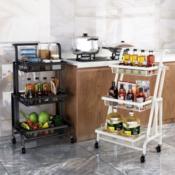 Multifunctional Folding Vegetable and Fruit Storage Basket
