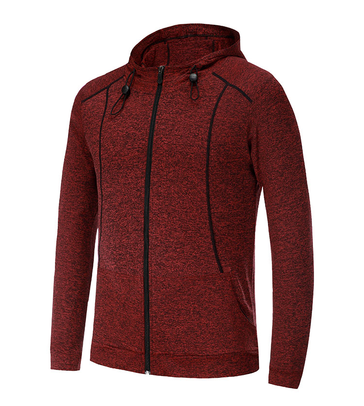 Polyester fit knitted jacket for men and women