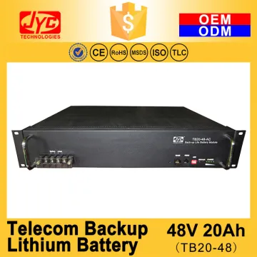 2U 48V 20Ah Telecom Backup li ion Lithium polymer battery