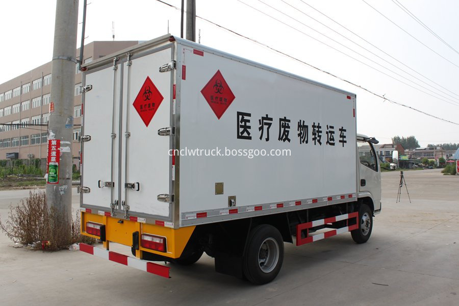 Medical waste transport vehicle 3