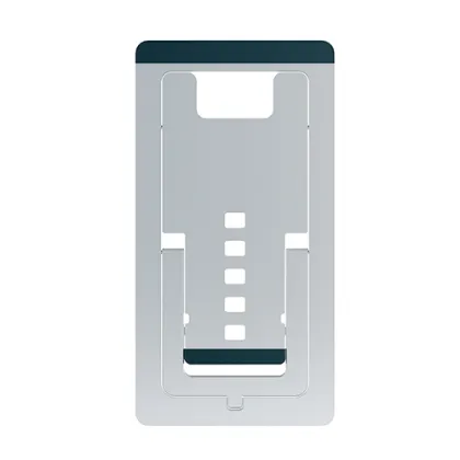 Folding mobile phone holder