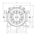 Máquina de tracción de la serie WJC: envoltura única (rotor externo)