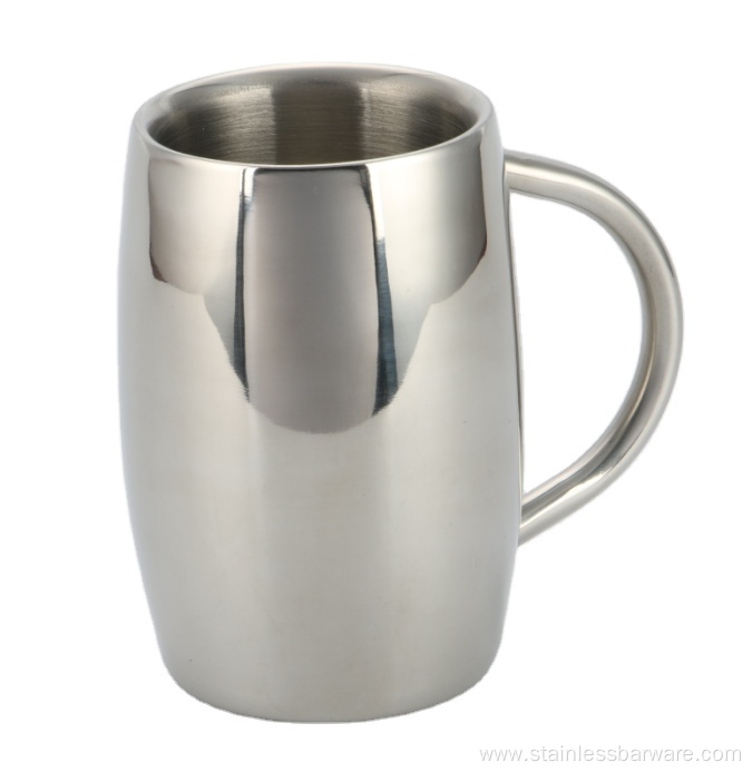 Multi size unique design beer mug double wall