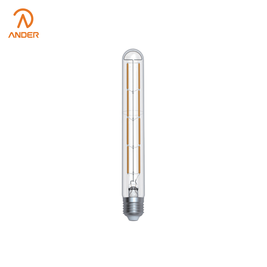 Conception moderne de lumière à filament vertical T32 F II