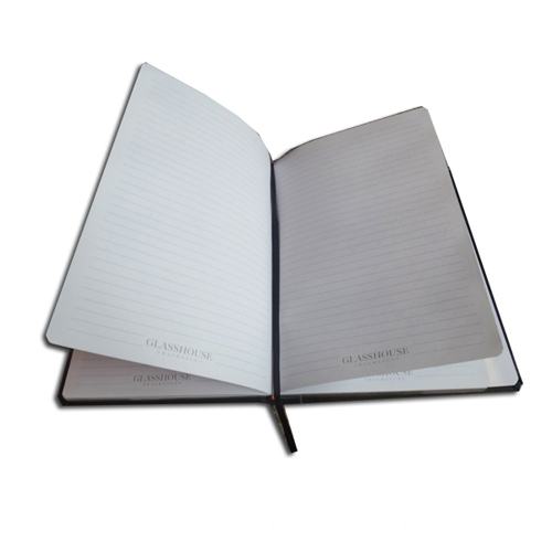 Office Stationery PU Leather Black a5 Notebook