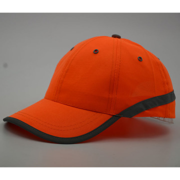 With luminous material promotion 6 panel baseball cap