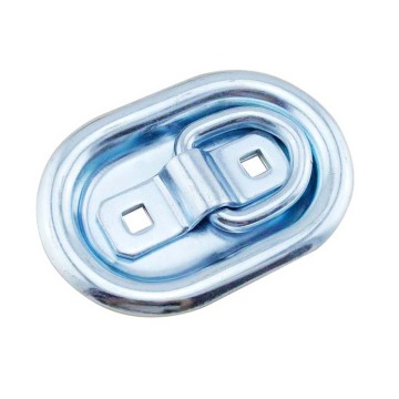 5000 lbs Recessed Roping Lashing Ring with Pan Anchor Point: Heavy-Duty D-Ring Pan Fittings for Truck and Trailers