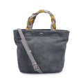 High Quality Popular Handbags Suede Leather Tote Bag