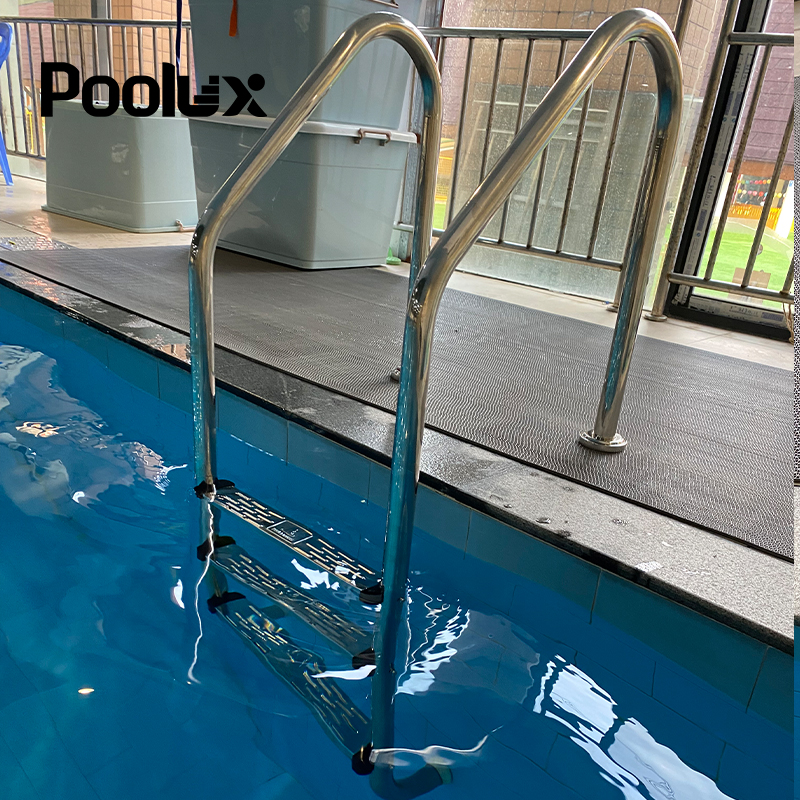 ...led underwater light swiming pool ladder