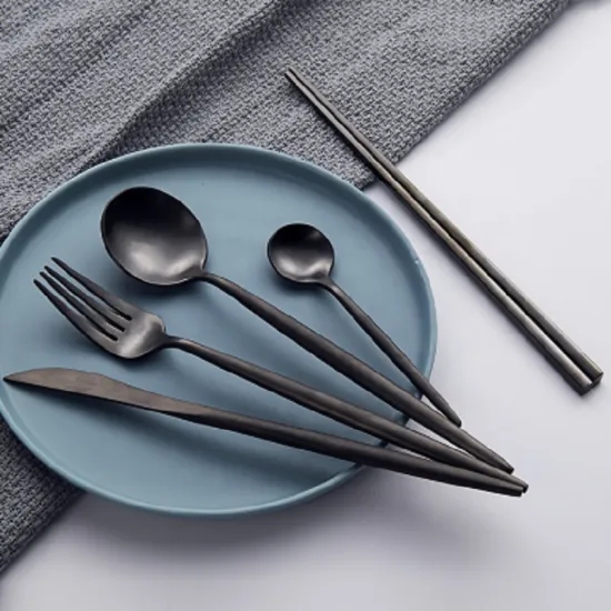 Frosted Gold Stainless Steel Cutlery