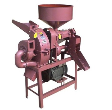 Paddy Huller Machine with Extra Straw Crusher (200KG/HOUR)