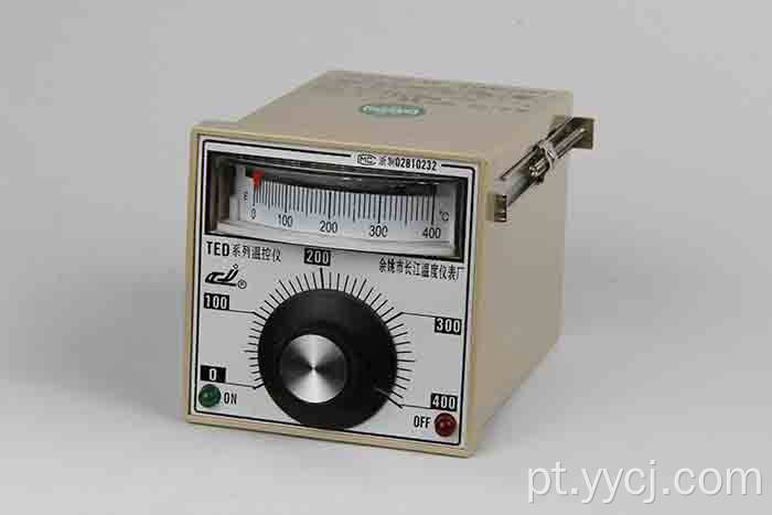 Controlador de temperatura do ponteiro do botão Ted
