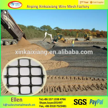 Cheap geogrid, plastic geogrid, fiberglass geogrid China supplier