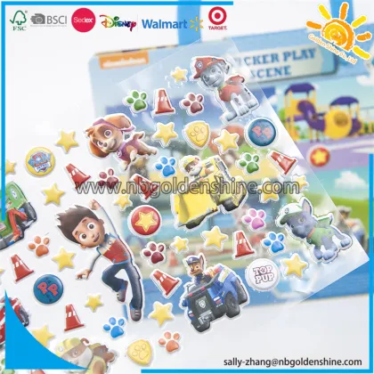 Paw Patrol Take-Along Sticker Play Scene