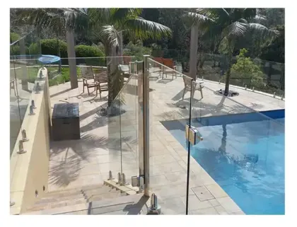 Architectural tempered glass walls