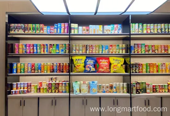 Halal Potato Chips Snack 80g Box Package for Japanese Retailer