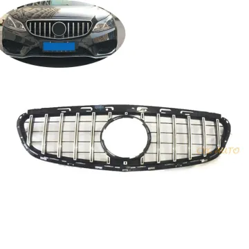 Black Grille Front Bumper Panamericana Kit for Mercedes-Benz E-Class W212 (2013-2015)