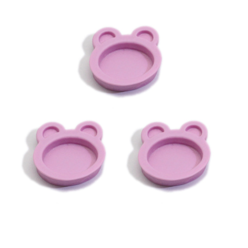 Assortimento di colori della caramella Resina Stoviglie in miniatura Piatto Tazza Retro piatto Resina Cabochon Cucina Giocattoli Accessori per la decorazione della casa delle bambole Doll