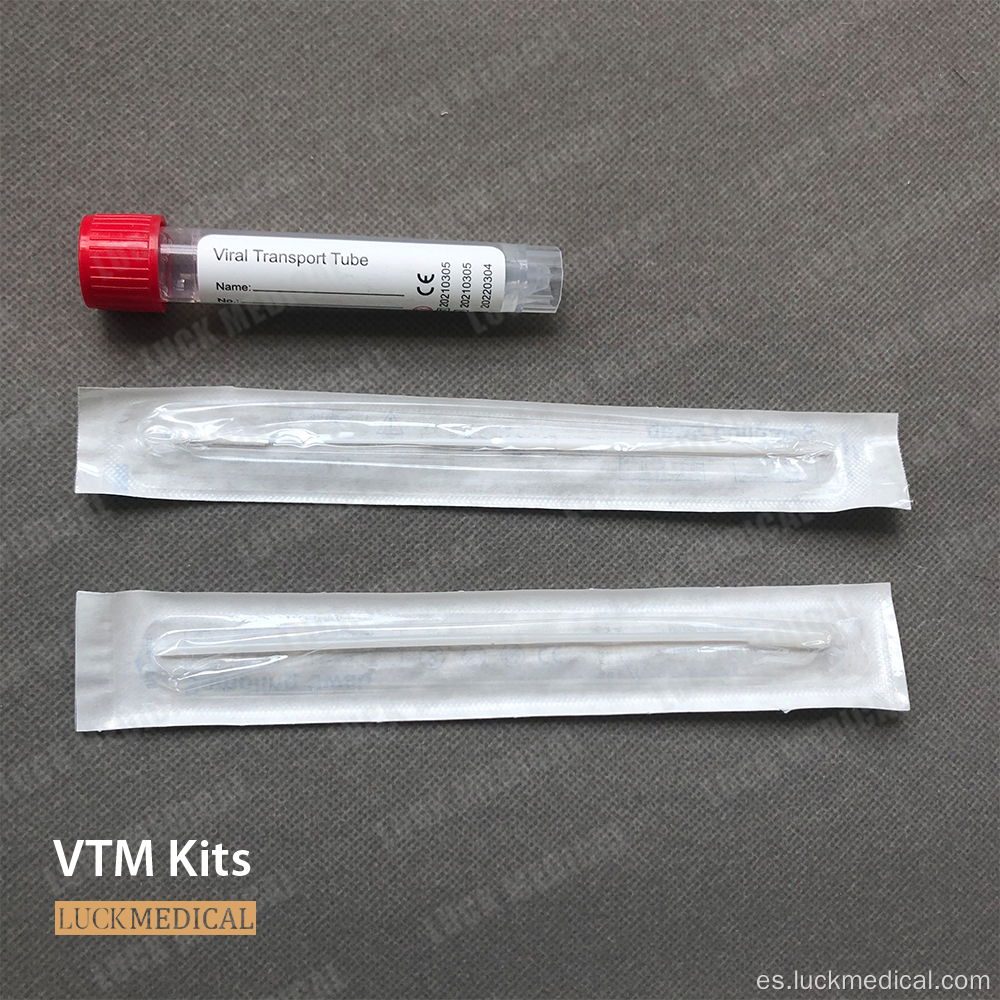 Kit de tubo de 6 ml VTM/UTM FDA