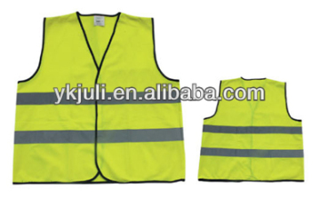 High brightness green safety vest, fashion el safety vest