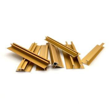 Aluminum Profiles for Wall Panel Decorative Lines and Edge Trimming in Multiple Colors