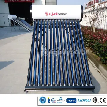 Jiaxing Evacuated Tube Compact Non-pressurized Solar Energy Product