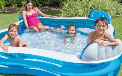 XZ OEM ODM Rental 5m Rectangular Inflatable Swimming Pool