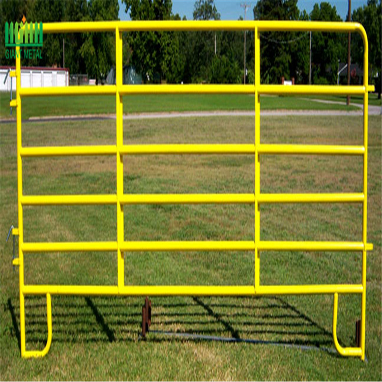 livestock metal fence panel with different shape