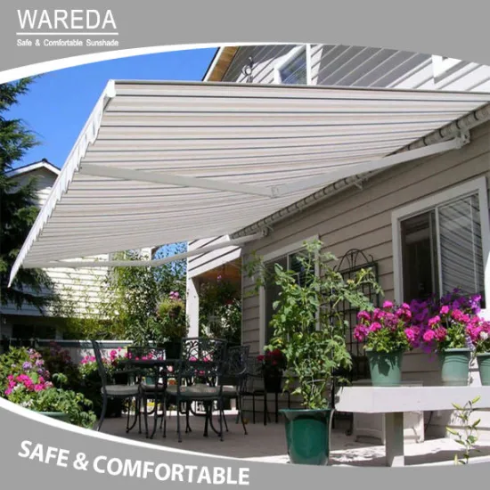 Retractable awning maunfacturer Semi Cassette Awning Canopy