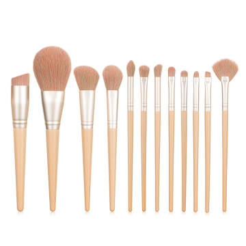 12pcs loose powder makeup brush set beauty tools