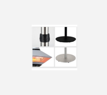 Adjustable Standing Infrared Outdoor Electric Patio Heater