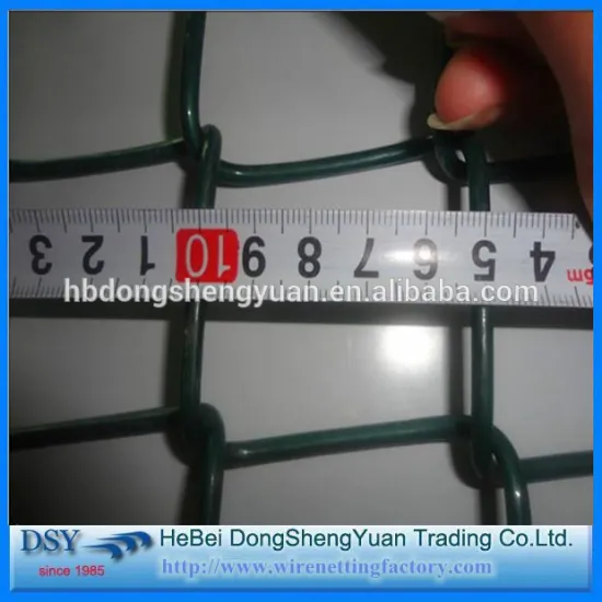 new 2016 Trade assurance aluminium alloy flexible wire chain link fence for sport area