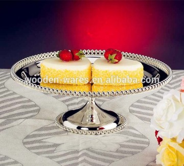 Wholesale gold cake stands for wedding and party decor