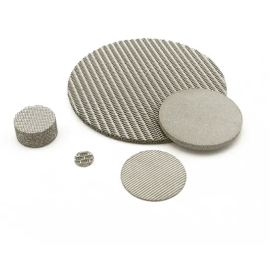 Sintered Filter Discs: Stainless Steel 201/304/316/316L Mesh & Wire Filters