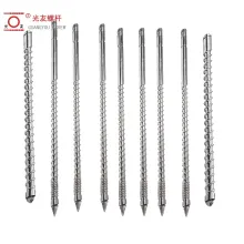 Screw at silindro para sa mga ekstrang bahagi ng injection machine