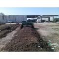 Oompost Windrow Turner Cow Dung Compost -Verarbeitungsmaschine