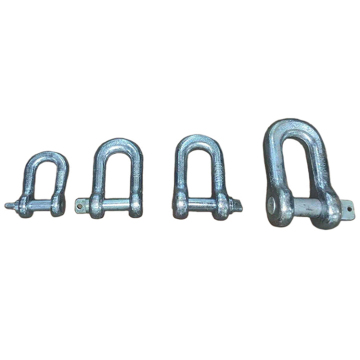 Screw Pin Shackles 1ton High Tensile D Shackles