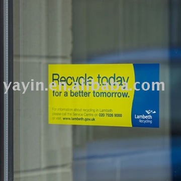 High Quality Static Cling sticker