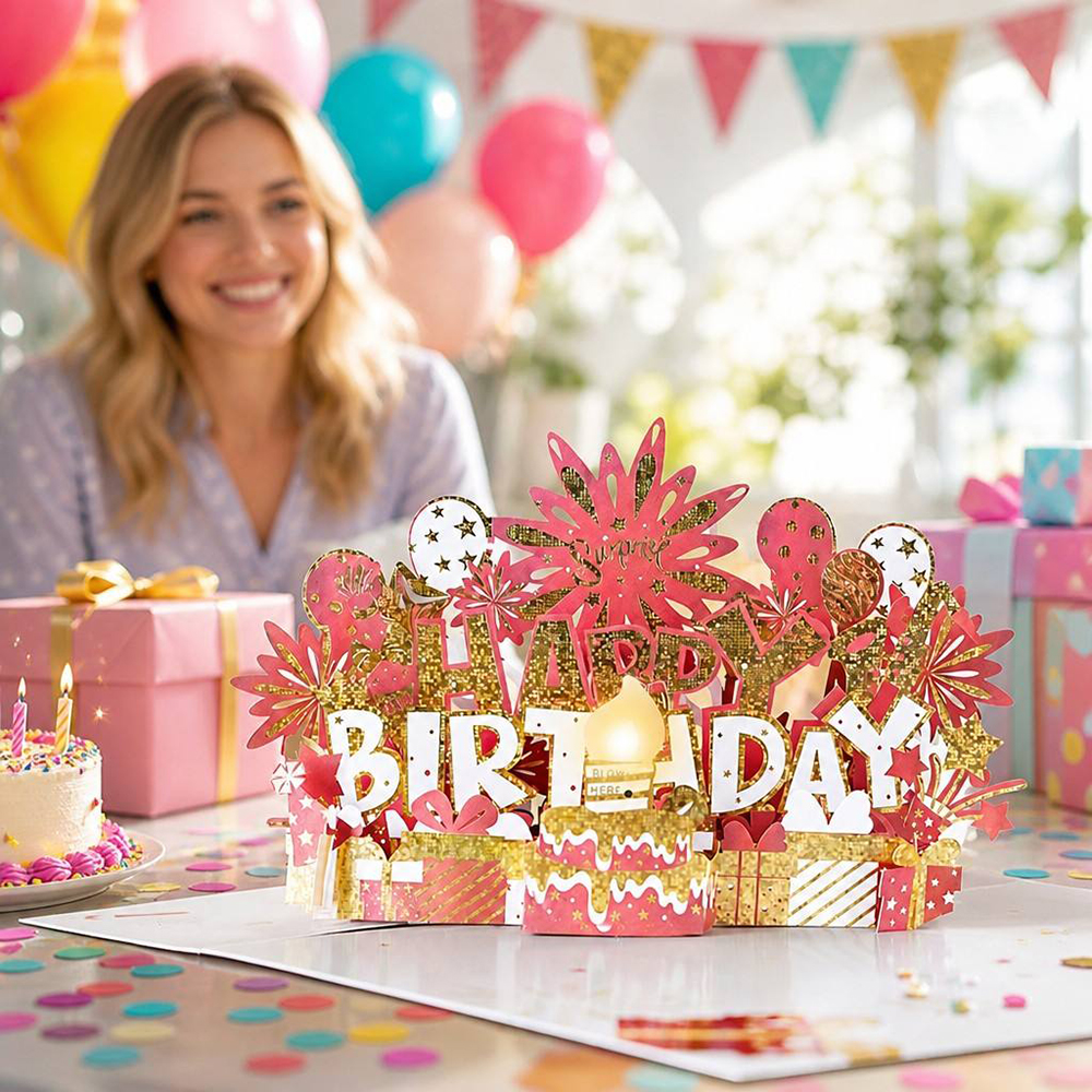 3d musical birthday cards