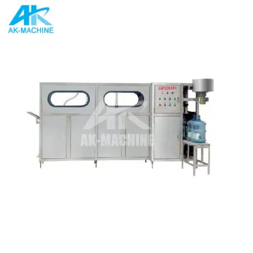5 Gallon Water Filling Machine with Pure Water Plant for 20L Bottle Washing, Filling & Capping Line
