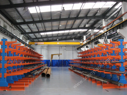 Double Side Warehouse Steel Cantilever Rack