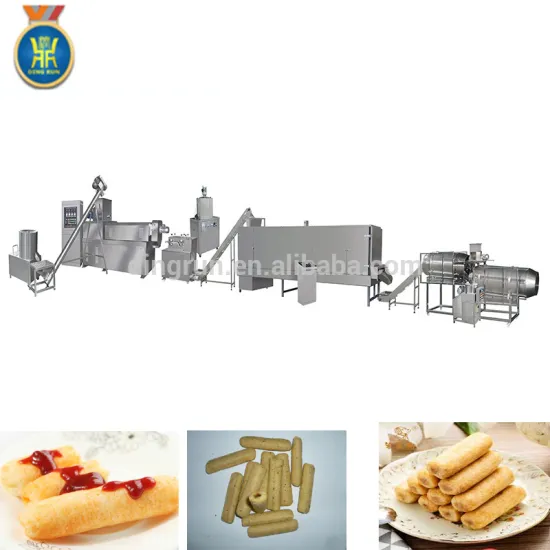 corn filling snacks food production equipment